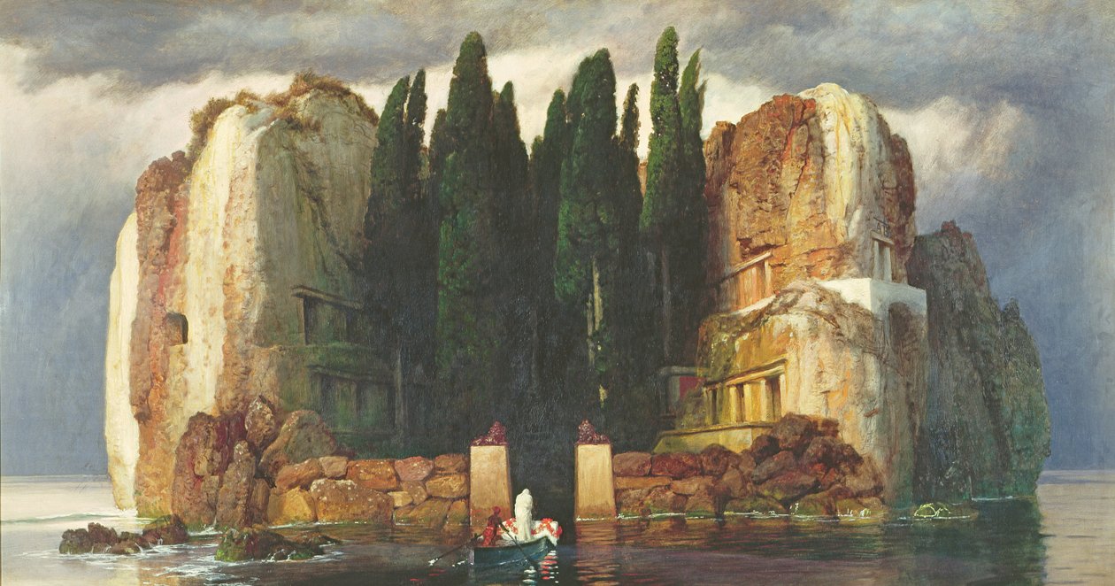 Arnold Bocklin - The Isle of the Dead 1886 - (MeisterDrucke-296877)